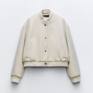 Zara Soft Bomber Jacket